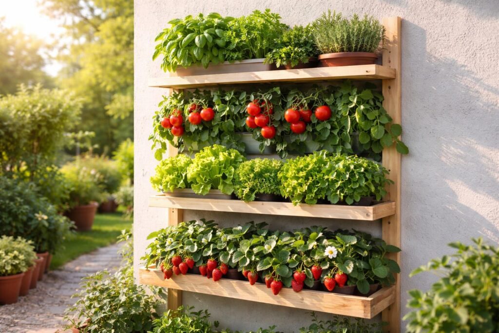 découvrez comment créer un potager vertical pour optimiser l'espace, cultiver vos légumes et herbes aromatiques facilement, même en appartement.