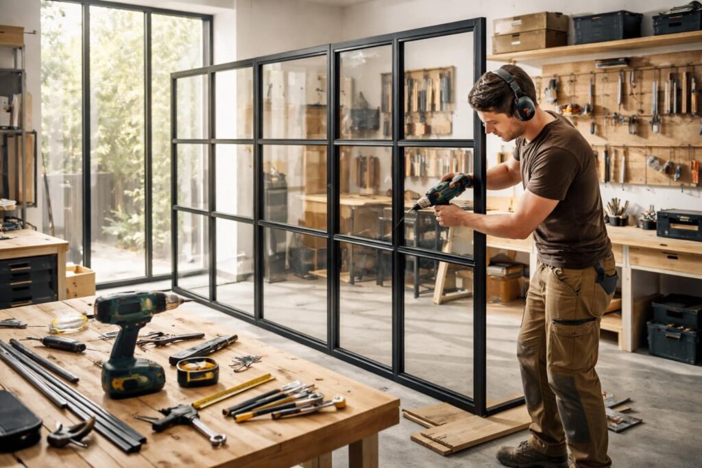 apprenez à fabriquer une cloison verrière diy facilement grâce à notre guide complet, avec des conseils pratiques et des étapes détaillées pour transformer votre intérieur.