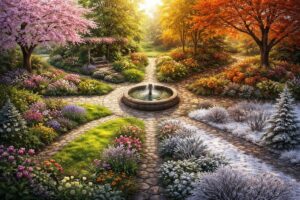 découvrez comment planifier efficacement votre jardin tout au long des saisons pour obtenir une floraison et une récolte optimales.