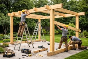 découvrez comment construire une pergola en bois durable et esthétique pour embellir votre jardin et profiter d'un espace ombragé unique.