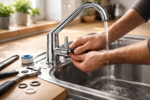 apprenez à installer un robinet mitigeur soi-même grâce à notre guide étape par étape simple et pratique, idéal pour les débutants en bricolage.