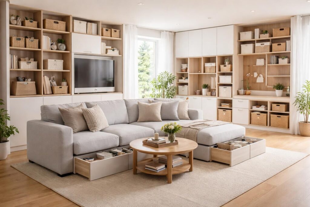 découvrez des astuces pratiques pour optimiser le rangement dans votre maison et gagner de l'espace tout en gardant un intérieur ordonné et agréable.