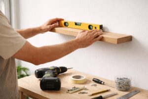 apprenez à poser une étagère murale bien droite facilement grâce à nos conseils pratiques et outils indispensables pour un résultat parfait.