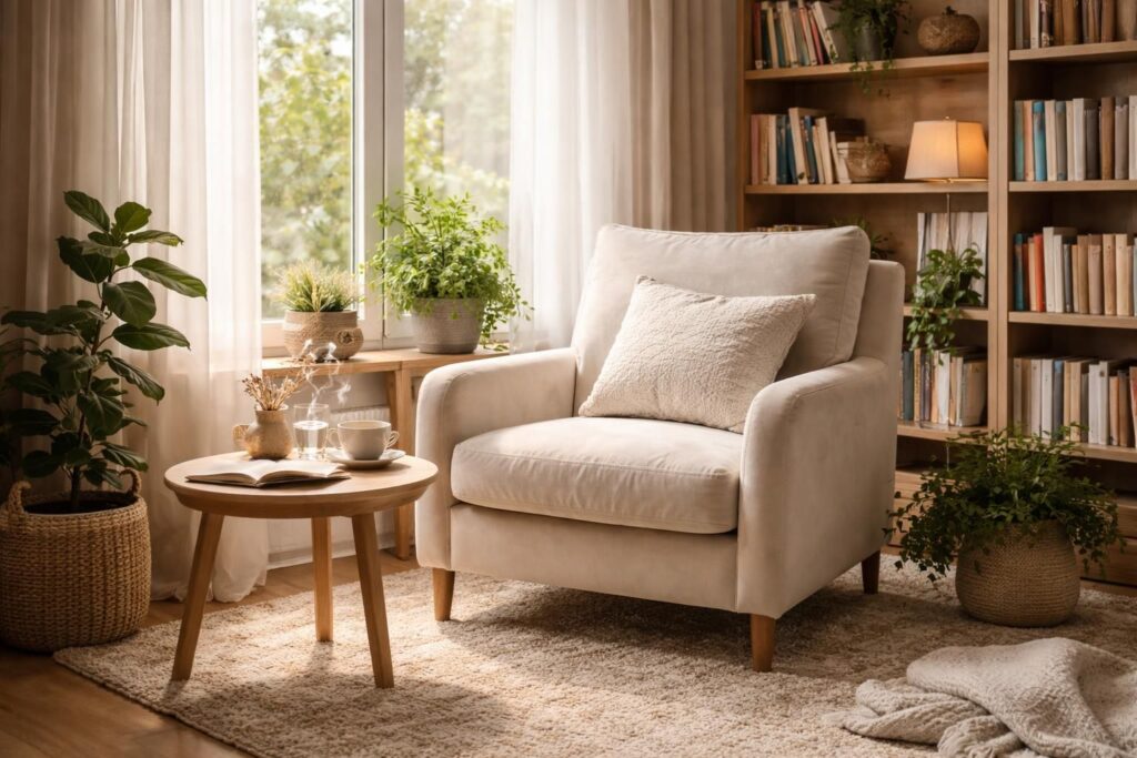 découvrez comment aménager un coin lecture cosy, idéal pour se détendre avec un bon livre dans une ambiance chaleureuse et confortable.