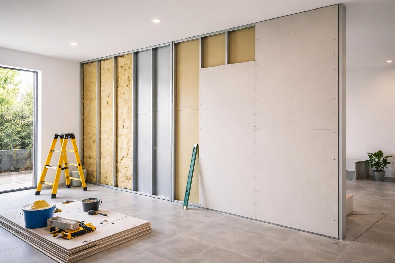 découvrez comment monter facilement une cloison en plaques de plâtre grâce à notre guide complet et détaillé étape par étape.