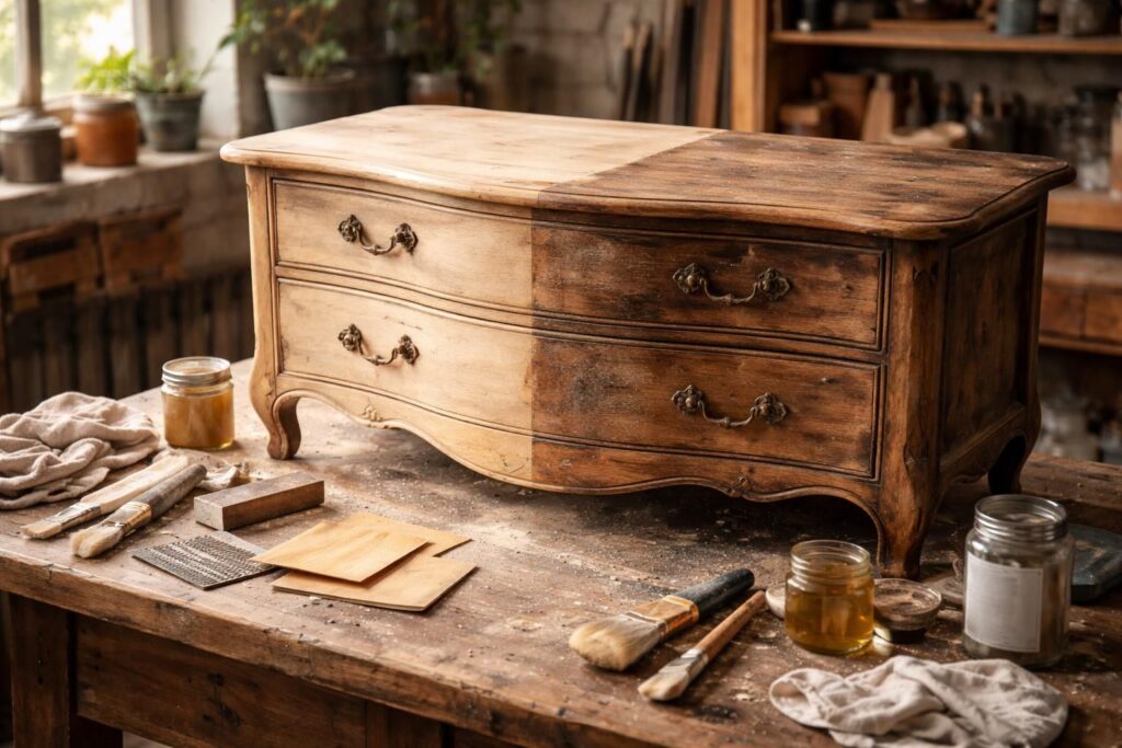 découvrez nos conseils pratiques pour rénover un meuble en bois ancien et lui redonner vie tout en respectant son charme d'origine.