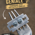 Illustration d'inventions simples et pratiques faites maison