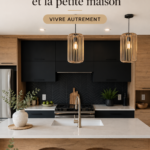 Une maison hybride moderne avec un design innovant et fonctionnel