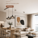Optimisation d'un appartement de 40m2 avec aménagement pratique.