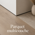 Intérieur moderne avec un parquet stratifié élégant et chaleureux