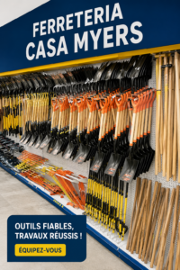 Un intérieur bien rangé avec des outils de bricolage de Casa Myers