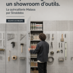 Un showroom moderne présentant une variété d'outils pour le bricolage.
