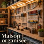 Vue d'une maison connectée utilisant Google Home pour simplifier la vie quotidienne.
