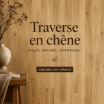 Bois de chêne présentant des caractéristiques naturelles et élégantes