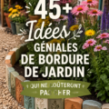 Bordures de jardin créatives et économiques