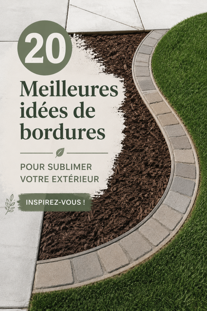 Un jardin bien aménagé avec des angles créatifs et colorés.