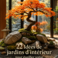 Des plantes d'intérieur apaisantes disposées dans un coin cosy