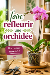 Orchidée en pleine floraison sur un fond lumineux