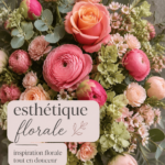 Un joli arrangement de fleurs esthétiques dans un salon lumineux
