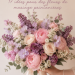 Arrangement floral printanier pour un mariage romantique