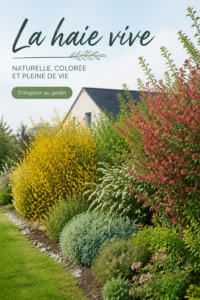 Une haie vive bien entretenue dans un jardin, apportant de la verdure et de la couleur.
