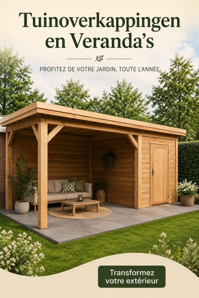 Véranda moderne avec des plantes et du mobilier confortable