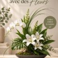 Un jardin coloré avec différentes fleurs en pleine floraison, apportant de la vie à l'espace extérieur.