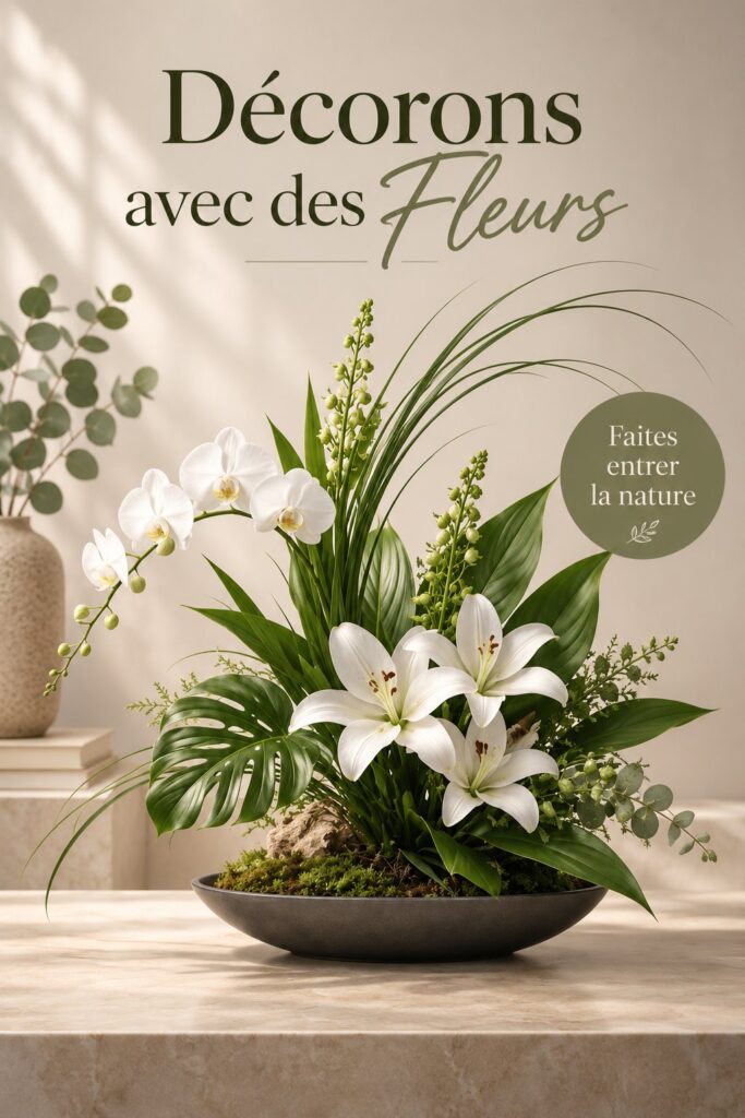 Un jardin coloré avec différentes fleurs en pleine floraison, apportant de la vie à l'espace extérieur.