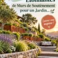 Exemple d'un jardin avec un mur de soutènement en pierre, apportant structure et charme