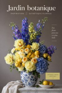 Un jardin botanique coloré avec des fleurs et plantes variées