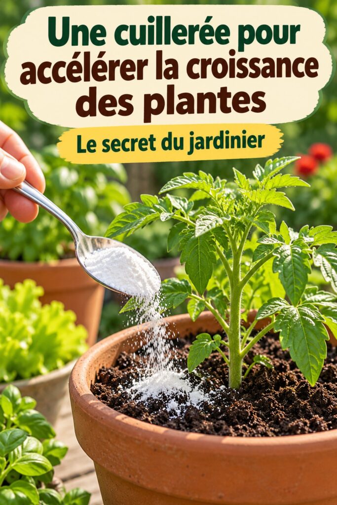 Plantes verdoyantes dans un jardin, cultivées grâce à une méthode d'accélération de la croissance.